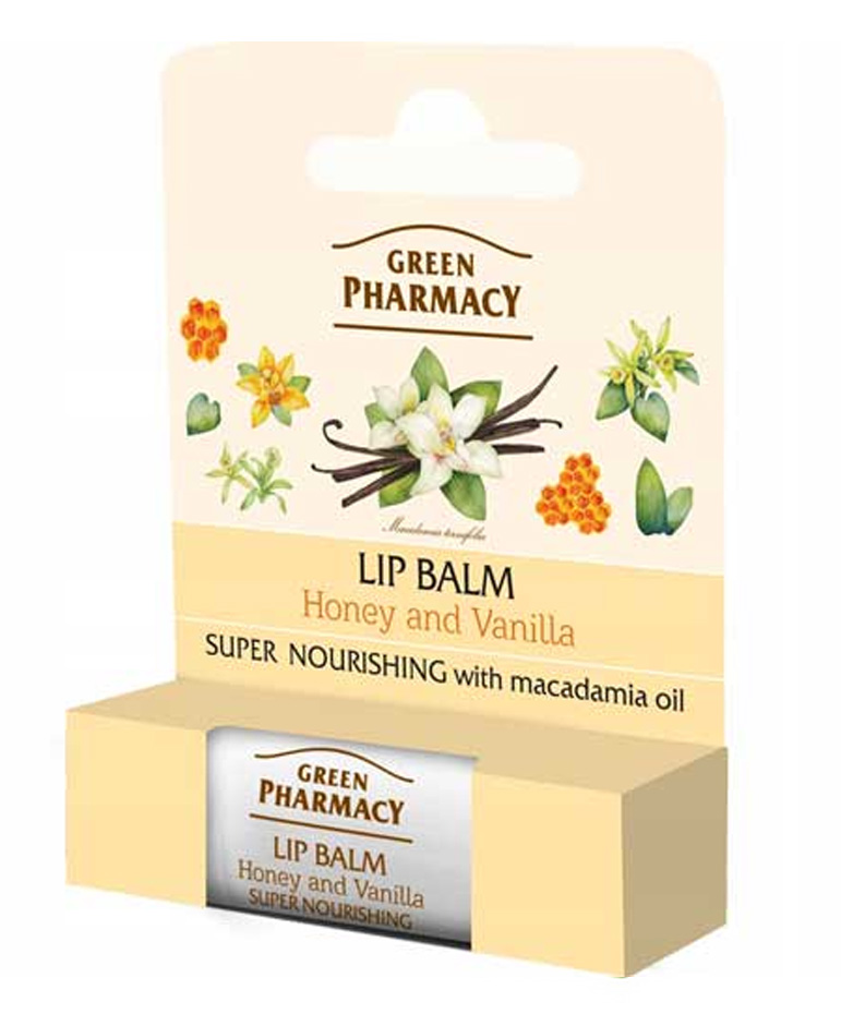 
Green Pharmacy Hunaja ja vanilja SPF 10 huulirasva 3,6 g&#160;
